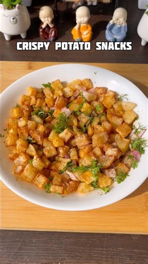 Crispy potato snacks recipe #shorts #snacks #recipe #potato #trending #viral #shortsfeed #cooking
