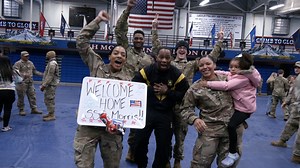 Fort Drum soldiers return home after fighting off over 100 attacks in the Middle East