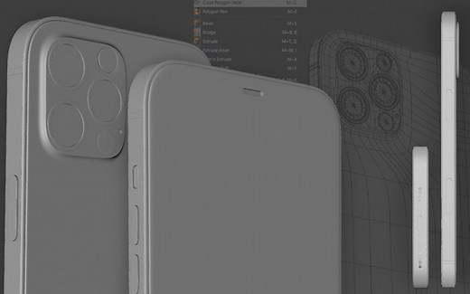 C4D 完美的 iPhone12 Pro 建模教程 （中文字幕）