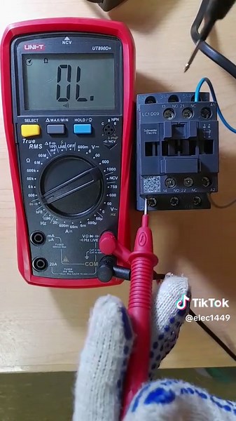 #ethio electrical#fypp#electrical work #electrical world contactor test using multimeter