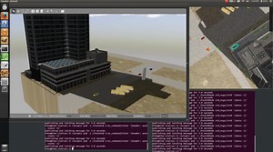 OpenCV mean shift tracking and UAV control (Gazebo + ROS)