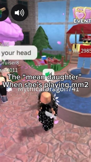 Im not that mean.. #roblox #mm2