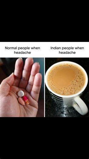 Headache? Nah… Just Give Me Chai ☕😂 | Indian Logic 100%