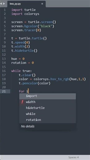 This Shape Is Alive 🤯 #python