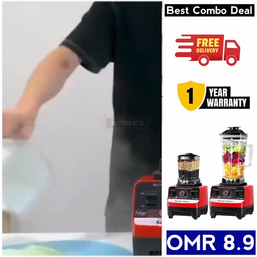 ✨ Special Offer Alert! ✨ Get your 2 in 1 Silver Crest Blender — the ultimate kitchen essential for smoothies, soups, and sauces! 磻  FREE Gift: Receive a Jug & Glass Set absolutely FREE with every purchase! Don’t miss out — blend, mix, and serve in style.   Limited stock available — order yours today! #SilverCrest #BlenderDeal #FreeGift #KitchenEssentials #SpecialOffer | Shop Now | Facebook