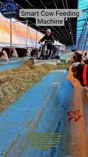 Smart Cow Feeding Machine India #farming #cows #india #shortsviral