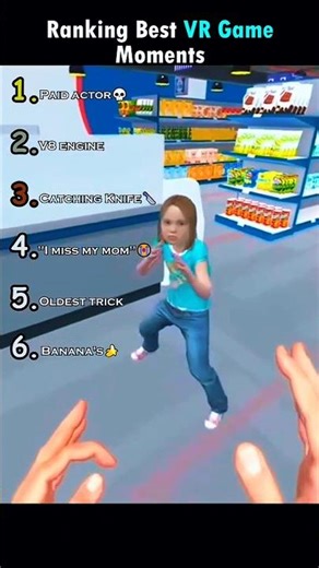 Ranking Best VR Game Moments