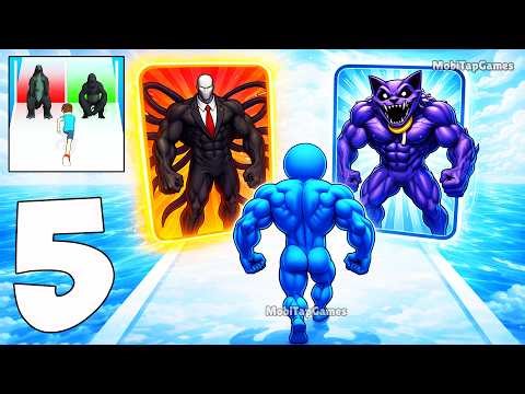 👾 Monster Draft - Gameplay Walkthrough Part 5 - Run, Merge & Monster Battle (iOS, Android)