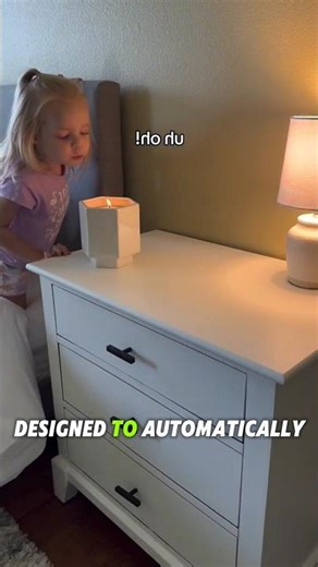 Prevent fire hazards with smart candles #factsvideo #factshorts