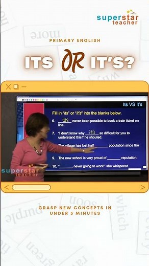 Its or It’s? Master This Easy Grammar Rule for Primary English #primary #english #psle