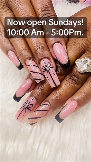 We’re excited to share our 𝐍𝐄𝐖 𝐇𝐎𝐔𝐑𝐒! 💅 Starting now, we’re open 𝐒𝐮𝐧𝐝𝐚𝐲𝐬 𝐟𝐫𝐨𝐦 𝟏𝟎:𝟎𝟎 𝐀𝐌 – 𝟓:𝟎𝟎 𝐏𝐌 💖 Perfect for your weekend self-care, relaxation, and pampering time. Walk-ins welcome — appointments recommended! ——————— 📍 𝐃𝐲𝐧𝐚𝐦𝐢𝐜 𝐍𝐚𝐢𝐥𝐬 & 𝐒𝐩𝐚 |. 🎁Gift certificates are available . Walk- in welcome or Book Now://http dynamicnailsandspa.com/- ° 2917 W US Hwy 50 . Emporia ☎️(620)342-6245 🌸 𝐍𝐨𝐰 𝐎𝐩𝐞𝐧 – 𝐔𝐩𝐝𝐚𝐭𝐞𝐝 𝐇𝐨𝐮𝐫𝐬 📅 𝐌𝐨𝐧𝐝𝐚𝐲 – 