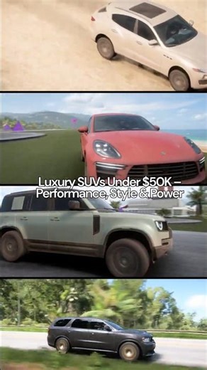 Luxury SUVs Under $50K – Performance, Style & Power #turbogroovegarage #forzahorizon5gameplay
