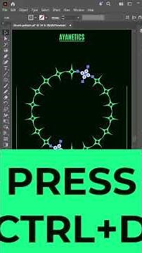 Create Simple Radial Motif Design in Adobe Illustrator