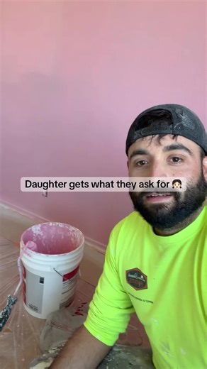 Creating a Pink Glitter Accent Wall for Kids