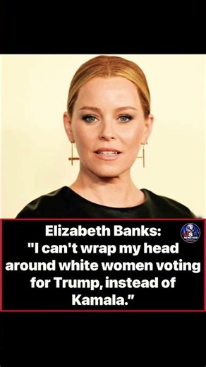 Elizabeth Banks Sparks Debate with Comments on Women Voting for Trump Instead of Kamala Harris