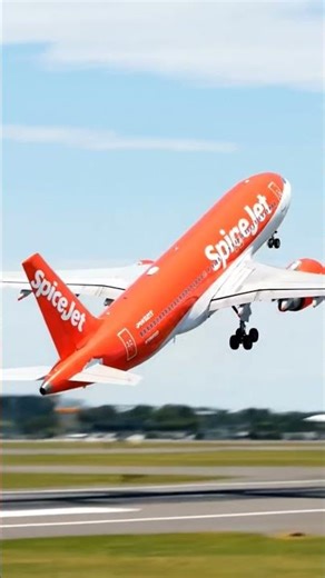 #spicejet flight take off