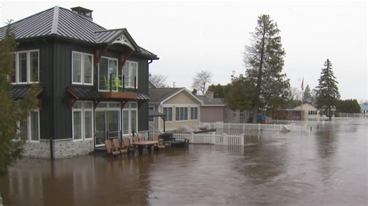 Cheboygan County residents leave their homes amid flooding