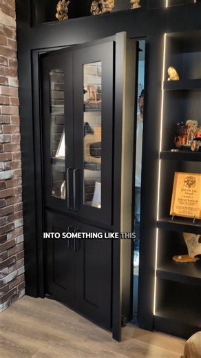 Murphy Door on Instagram: "Want to learn how to build a hidden room? Well show you how to install a Murphy Door and why you need one 🤫 whose this for? -Diy -contractors -home owners -realtors -interior designers"