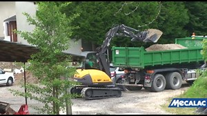 11K views · 238 reactions | Did you know that with Mecalac excavators it pick up materials in the dump truck with a loader bucket? Video proof! | Mecalac | Facebook