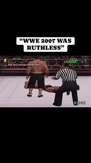 WWE 2007 Is Rigged 😭 How Did I Lose AGAIN to John Cena?!#shorts #wwe #foryou #fyp