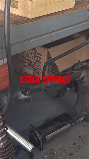 Motorcycle Fork Springs Jammed? Here's the Fix #diy #repair #shorts