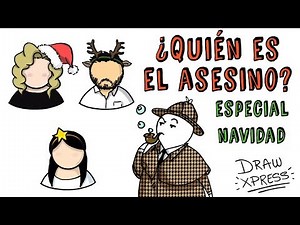 ¿QUIÉN ES EL ASESINO? ESPECIAL NAVIDAD | Draw My Life Acertijos Imposibles CAP 6 🕵