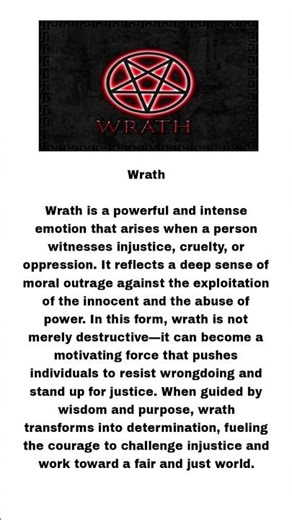 Wrath Explained | Meaning, Power, and How Anger Can Fight Injustice