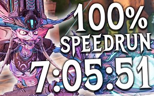 《小缇娜的奇幻之地》7小时 5分 51秒 100%完成度 单人 最速通关speedrun Tiny Tina's Wonderlands 100% - Solo