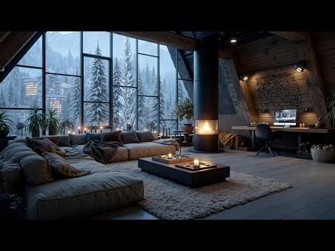 cozy winter deep work sessions instrumental music for intense focus