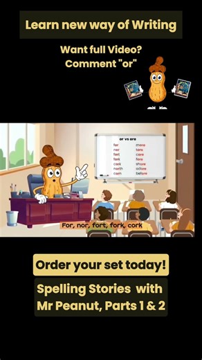 Master the /or/ Sound: 'or' vs 'ore' Spelling Rules for Kids