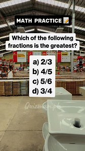 810K views · 2K reactions | Math Activity 1110 #mathematics #mathchallenge #MathSkills #maths #civil service exam #civilservice | 횀횞횒횣횖횊횗.횙횑 ퟸ.ퟶ | Facebook