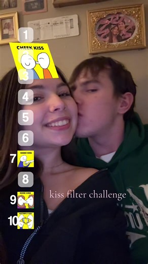 him telling me to hurry at the end bc i’m out of time lol #kiss #kisschallenge #kissfilter #bf #boyfriend