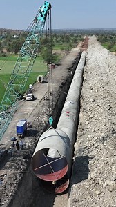 Watch as our teams use the modern Global Navigation Satellite System (GNSS) Real-Time Kinematic (RTK) rover, a moving device that uses correction data to improve the pipeline positioning accuracy being laid as part of the Phase 2 of the Kalisindh Irrigation Project in Madhya Pradesh. #Kalisindh #LiftIrrigation #pipeline #MadhyaPradesh #pipelineconstruction #meghaengineering | Megha Engineering and Infrastructures Ltd