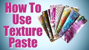 How To Use Texture Paste In Mixed Media