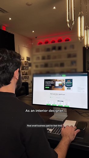 As an interior designer, I love creating my clients’ dream spaces. @QuickBooks allows me to get paid quicker and helps me easily follow up on outstanding invoices even on the go. Helping me track all my expenses in simple to read reports, QuickBooks gives me the confidence to make more informed and better business decisions. Get 50% off your first 3 months! #SmallBizSuccess