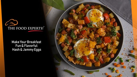 112K views · 72 reactions | Get ready to up your breakfast game with this simple & delicious recipe of hash & jammy eggs. For more information and updates "Like" and "Follow" our page . . . . #TheFoodExperts #FoodUniverse #ExploringGreatness #Foodies #breakfast #eggs #hashandjammyeggs | The Food Experts | Facebook