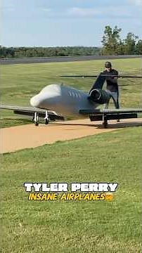 Uncle TYLER PERRY builds the biggest RC Airplanes ✈️