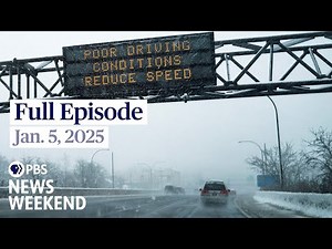 PBS News Weekend live episode, Jan. 5, 2025