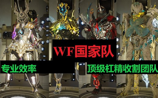 【Warframe】钢筋专业团队 小伙展示小仓鼠也能理解的猴戏配置手法 【国家队攻略 穹即是空】