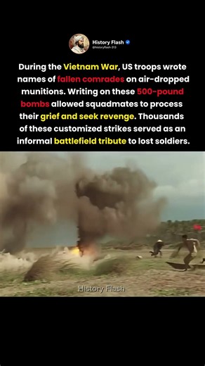 How U.S. Troops Honored Lost Soldiers in the Vietnam War #shorts