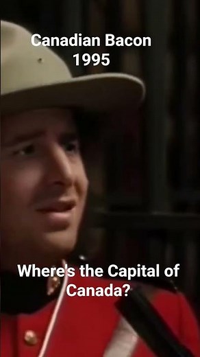 Canadian Bacon 1995 Mountie Scene