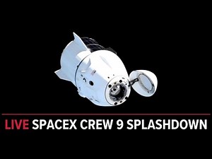 LIVE | SpaceX Crew 9 mission splashes down in Gulf with ISS astronauts