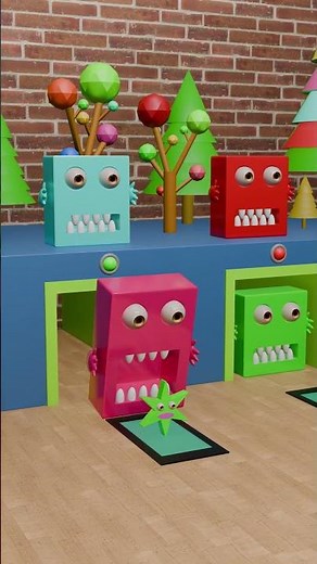 Petits monstres 2 🟩🟦😆
