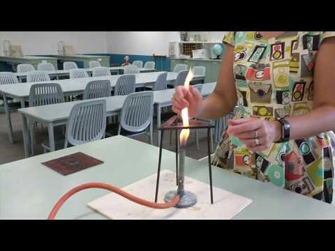 Heating liquid in a beaker