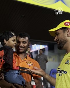 37M views · 2M reactions | A dose of kutty chutties to make your day! 女 #CSKvSRH #WhistlePodu #Yellove #IPL2023 | Chennai Super Kings | Facebook