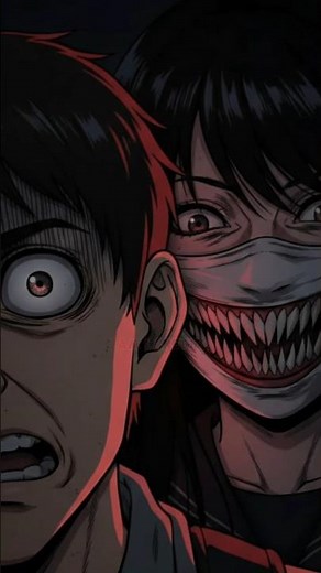 There’s Something Wrong With Her Smile. #horror