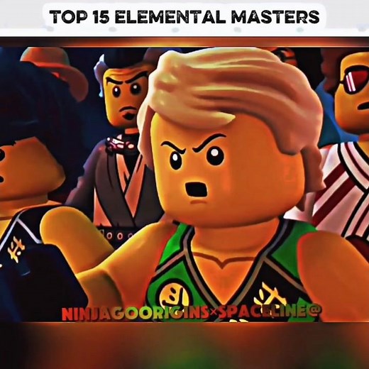 Top 15 Strongest elemental master of ninjago | part 1 | top 15 edit | [Edit]