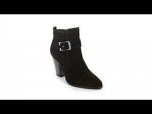 Donald J. Pliner "Santos" Ankle Boot with Strap Detail