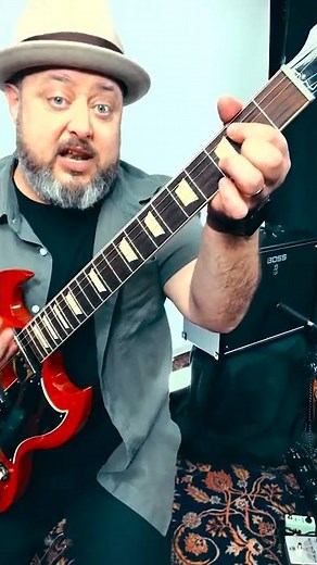 SUPER EASY AC/DC guitar lesson #shorts