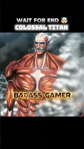 You won't believe it 🤯| Colossal Titan🗿☠️| Don't Miss the end 🔥| MDickie games